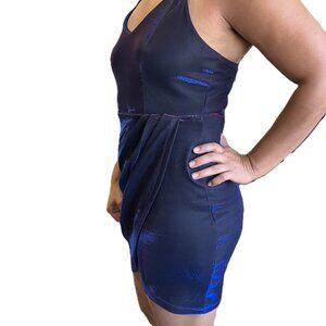 SHEIN Women's Black Iridescent Dress Size Large